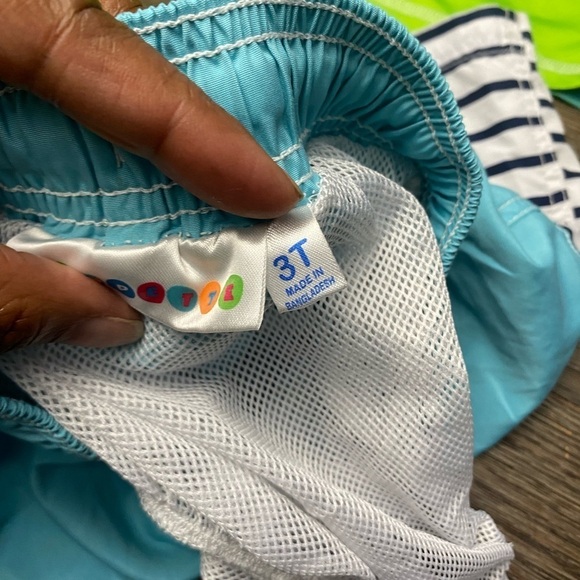 Baby Boy Rash Guard Swimsuit Set – 2Pc 3T  UPF 50+ Dinosaur Bathing Suit boy - Picture 4 of 7